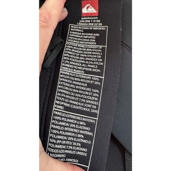 Quiksilver Full Body Wetsuit And Booties Size Medium Men’s Black - Picture 4 of 10